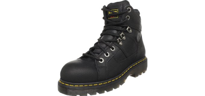 black mechanic boots