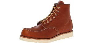 Red Wing Men's Heritage Moc - Hot Weather and Summer Work Boots