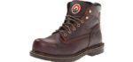 Red Wing Men's Irish Setter 83624 - Steel Toe Work Boots for Plantar Fasciitis