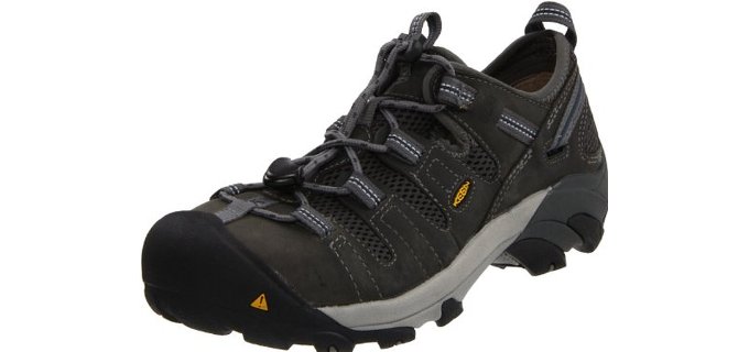 Keen Utility Men's Atlanta Cool ESD - Steel Toe Summer Slip and Oil-Resistant Boots