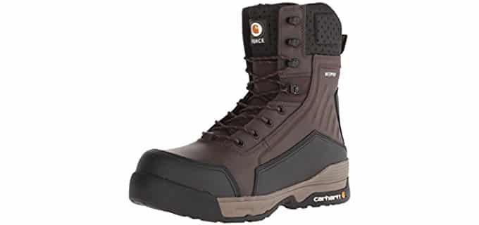 Carhartt Men's 8 Inch Force - Composite Toe Work Boots for Hot Weather