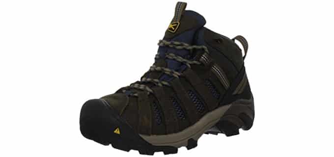 Keen Utility Men's Flint Mid - Most Breathable Work Boots