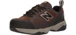 New Balance Men's MID 627v2 - 4E Low Cut Steel Toe Work Shoe
