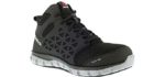 Reebok Men's Sublite - Mid Cut Alloy Toe Work Shoe