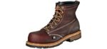 Thorogood Men's Heritage 6 Inch Emperor Toe - 4E Composite Safety Toe Boot