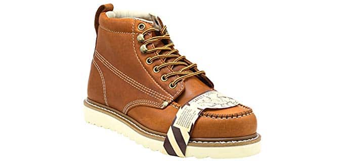 Golden Fox Men's Steel Toe - Lightweight Work Boots