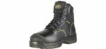 Oliver Men's 55 Series Work Boot - Rounded Leather Steel Toe Work Boots