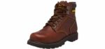 Caterpillar Men's Second Shift - Soft Toe Work Boot for Standing All day