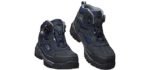 Black-Yak Men's Yak-66D - Steel Toe Work Boot with BOA Closure