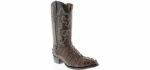 Handmade Men's Western - Crocodile Aligator Work Boot