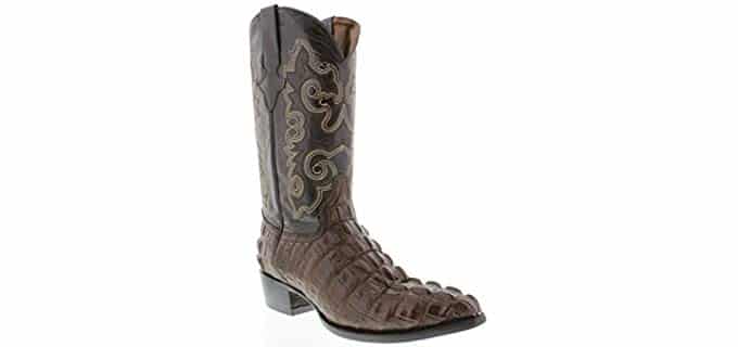 Handmade Men's Western - Crocodile Aligator Work Boot