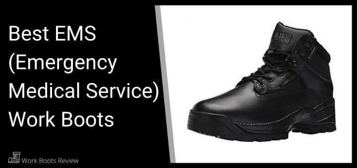 best work boots for emt