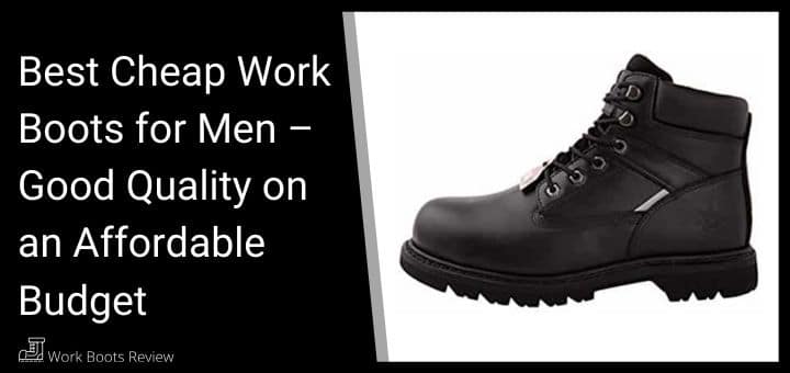 budget work boots