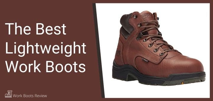 lightest work shoe