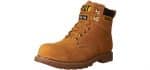 Caterpillar Men's Second Shift - Steel Toe Work Boots for Bunions and Corns