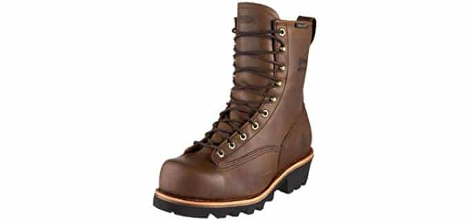 Chippewa Men's Bay Apache - Logger Boot with Vibram Sole