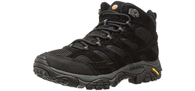 Merrell Men's Moab 2 Ventilator - Vibram Outsole Work Boot