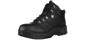 Propet Men's Shield Walker - Construction Work Boot for Corns and Bunions