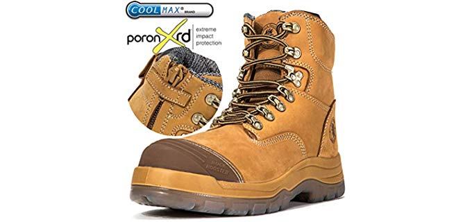 metal tarsal work boots