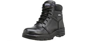 Skechers for Work Women's Workshire - Steel toe Work Boots for Corns and Bunions