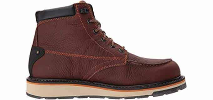 Timberland PRO Men's Gridworks Moc Soft Toe Waterproof Industrial Boot, Brown, 11.5 W US 6 of 6