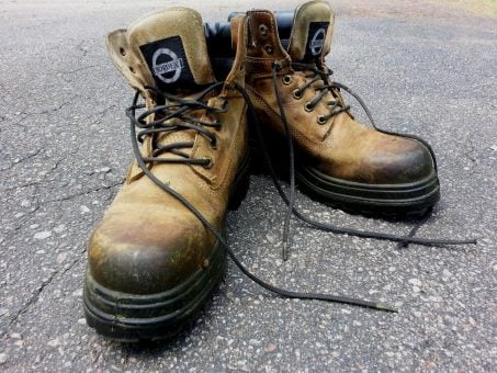 best work boots for asphalt paving