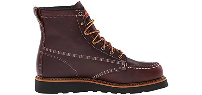 most cushioned work boots