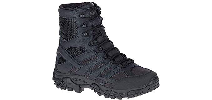 Merrell Men's Moab 2 - Tactical Zipper Work Boot