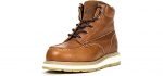 Rockrooster Men's Waterproof - Stylish Kitchen Work Boot