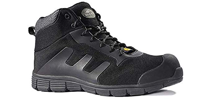 Rock Fall Men's ESD - Hypoallergenic Work Boot for Chrome Allergies