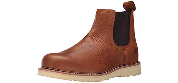 ARIAT Men's Rambler Recon Mid Boot - Slip On Work Boot