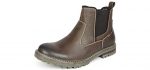 Bruno Marc Men's Chelsea Ankle Boots - Slip On Work Boot