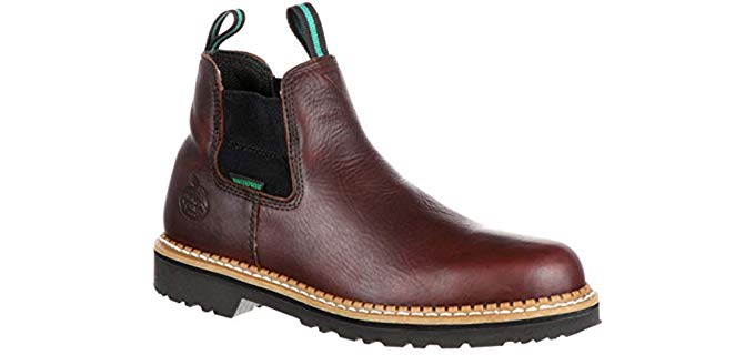 Georgia Men's Giant High Romeo GR500 - Slip On Work Boot