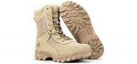 Ryno Gear Men's Tactical Combat Boots with Coolmax Lining - Military/Tactical Boot