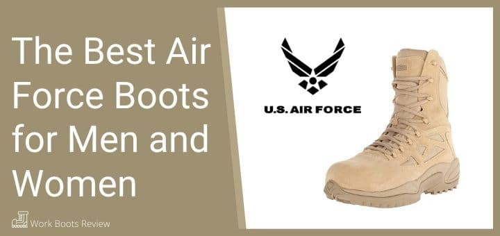 most comfortable air force boots