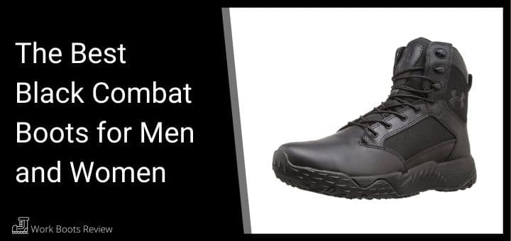 The Best Black Combat Boots for Men and Women