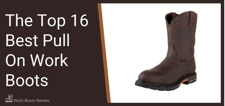 best no lace work boots