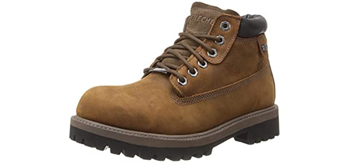 Skechers Men's Verdict - Brown Work Boot