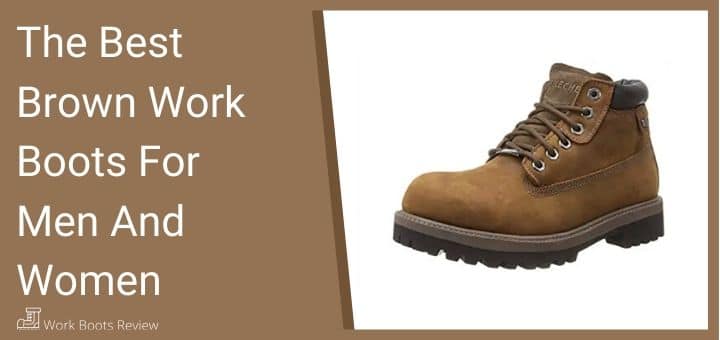 Brown Work Boots For Men And Women