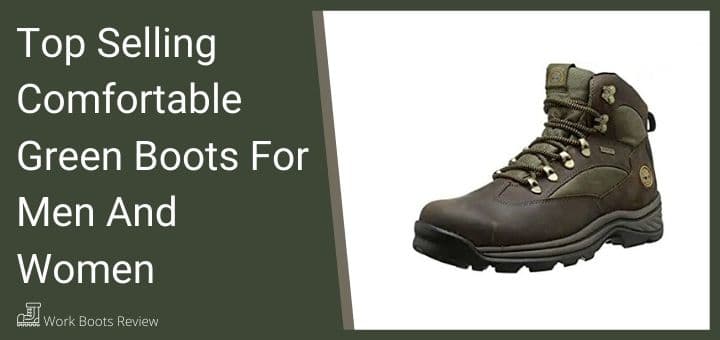 Top Selling Comfortable Green Boots For Men And Women
