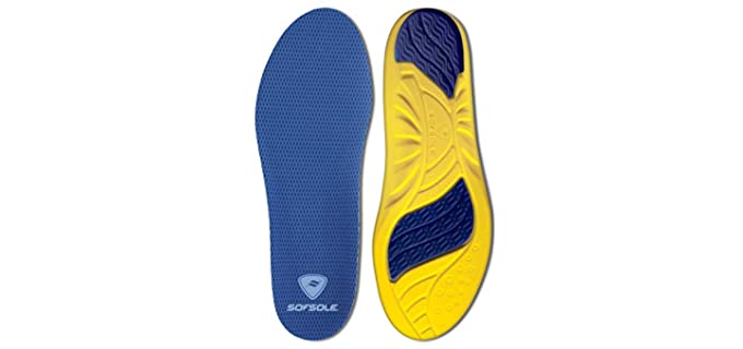 Sof Sole Men's Men's Athlete - Performance Full-Length Gel Shoe Insert