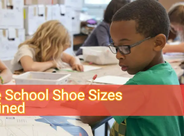 What Are Grade School Sizes In Shoes?